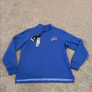 NFL Bulls Women's Blue Team Apparel Pullover